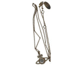 Vivienne Westwood Rhinestone Orb Pendant Necklace