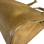 Chanel Brown Lambskin Front Pocket Shoulder Bag 2011