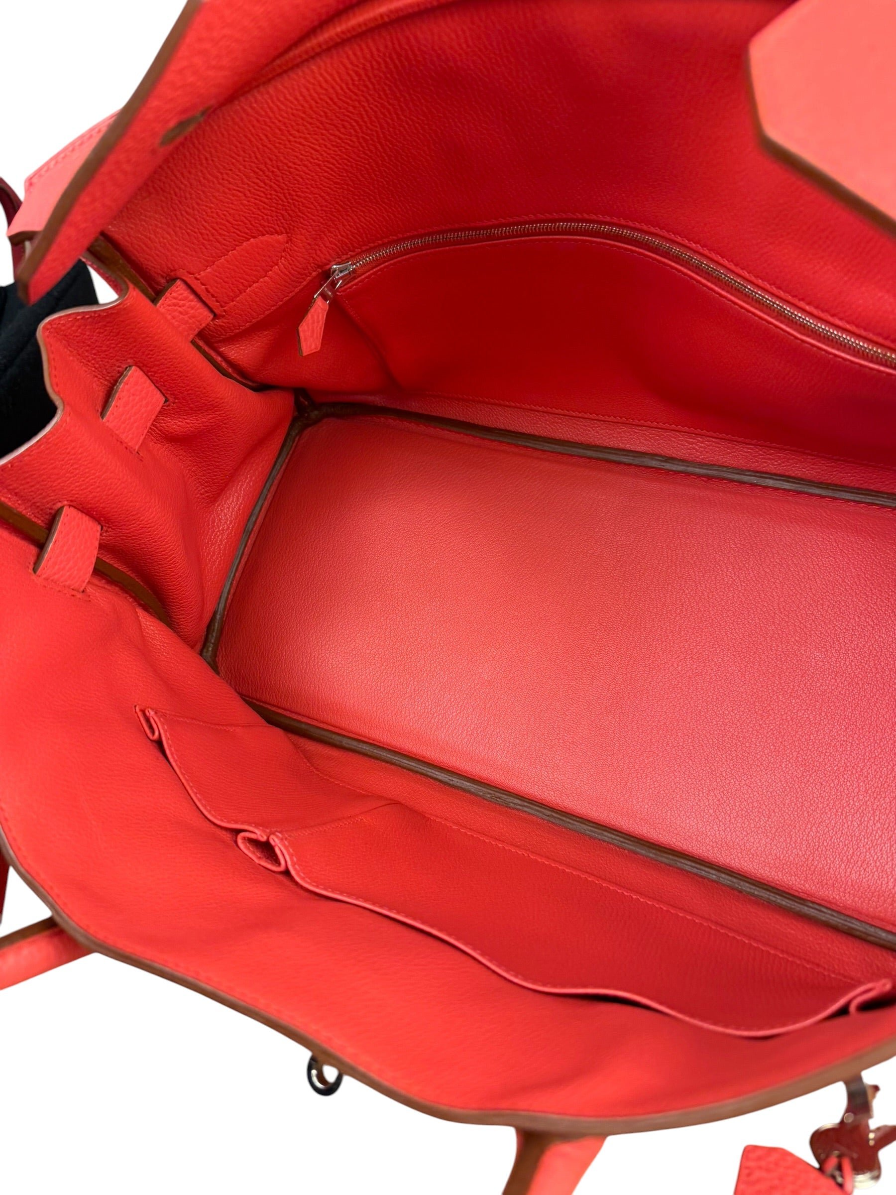 Hermes JPG Birkin 42 Bougainvillier Clemence Leather Handbag 2010