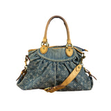 Louis Vuitton Blue Denim Monogram Neo Cabby Two-Way Bag MM
