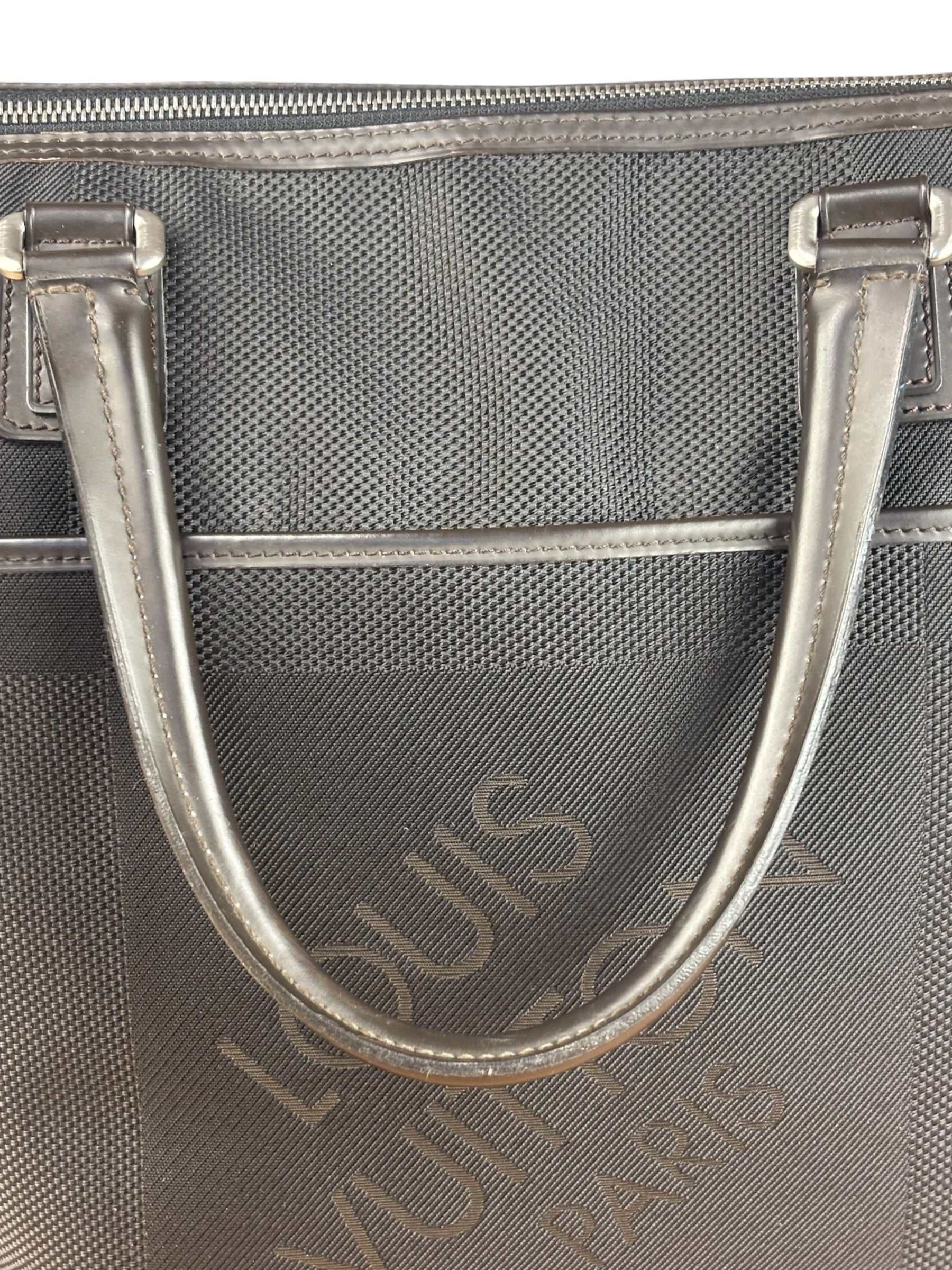 Louis Vuitton Black Damier Canvas Geant Tote