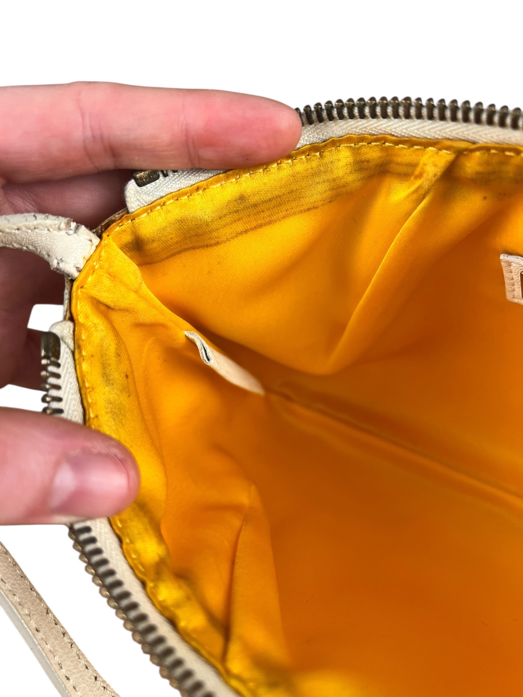 Fendi Sparkle Zucca Pochette Shoulder Bag