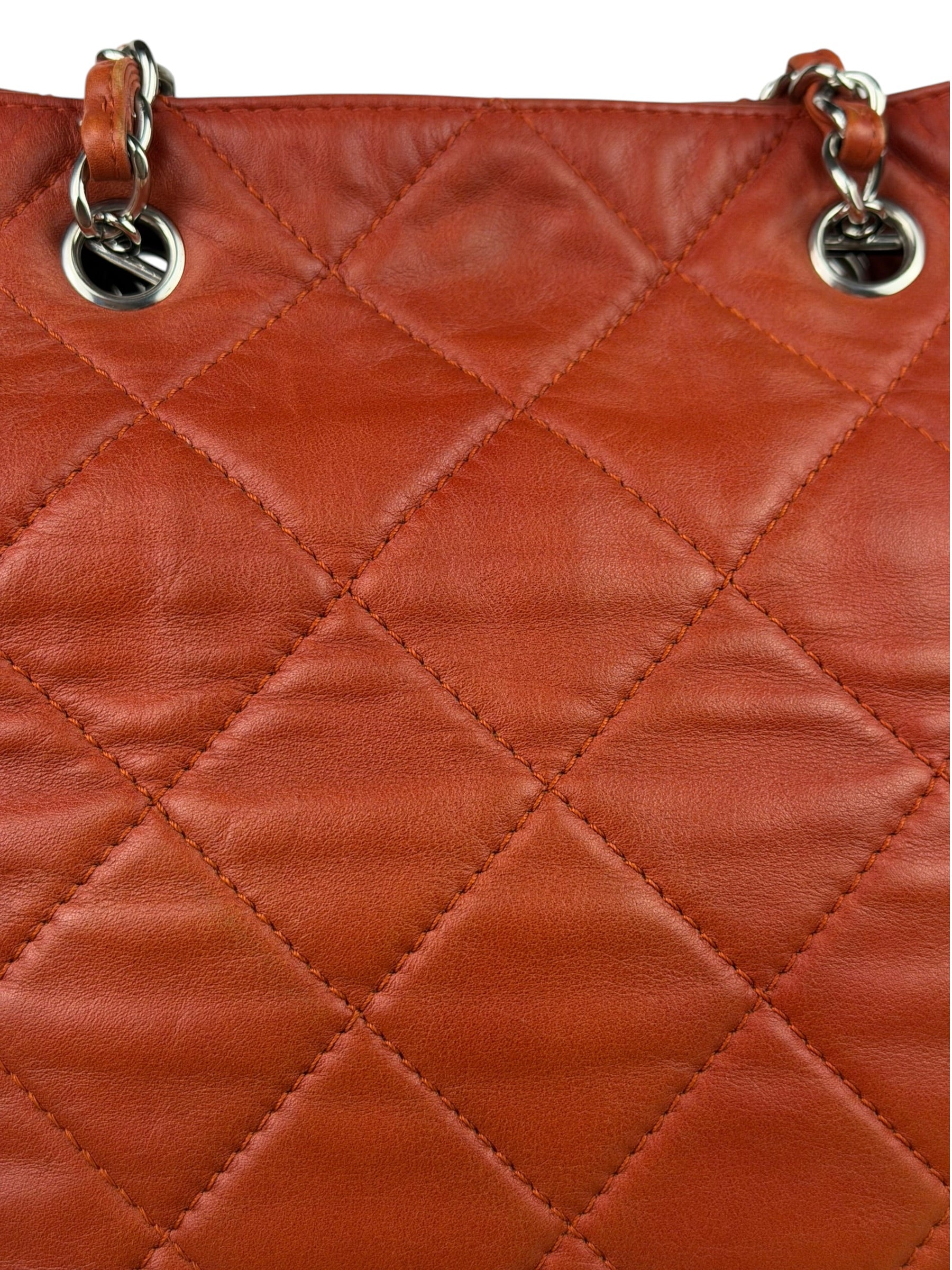 Chanel Quilted Lambskin In The Business North/South Tote 2010