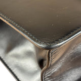 Gucci Black Leather Small Sylvie Shoulder Bag
