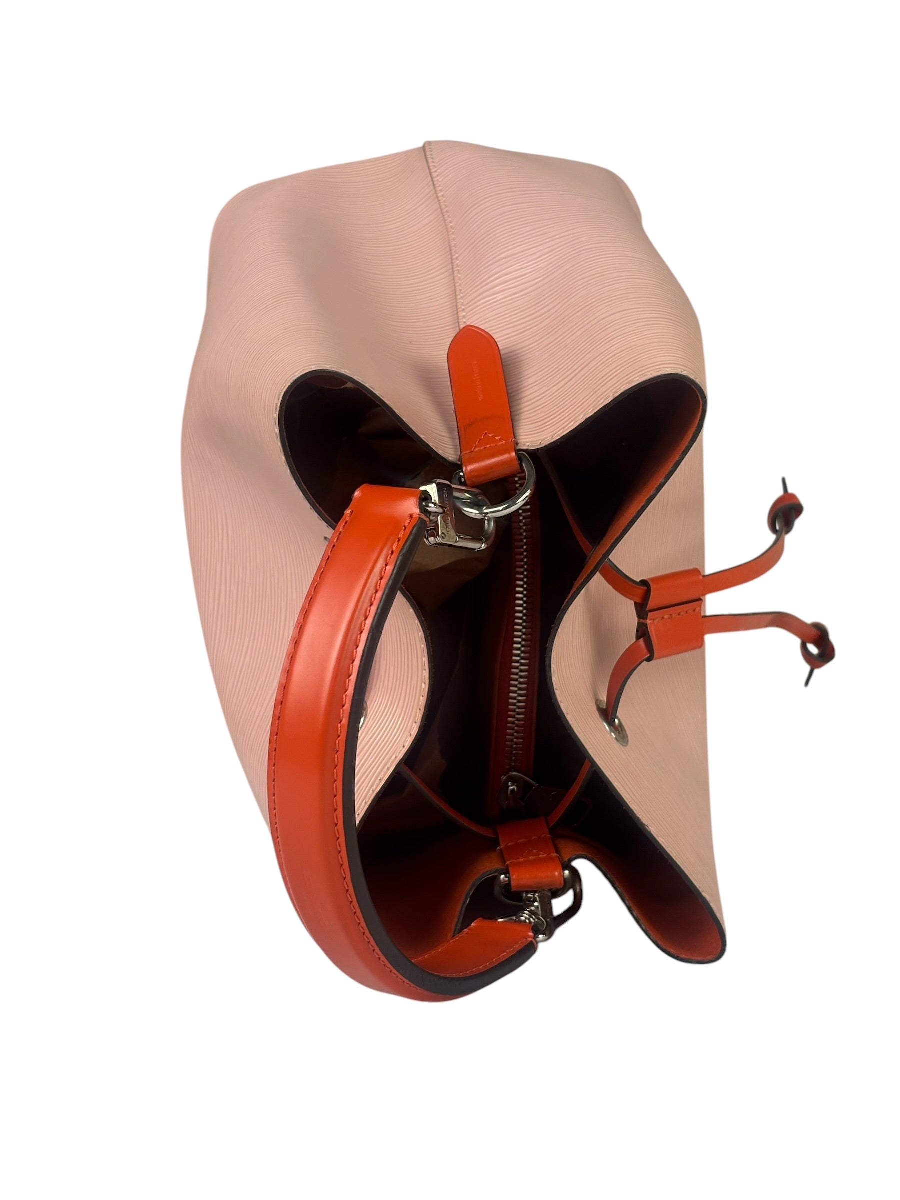 Louis Vuitton Pink/Orange Epi Leather NeoNoe Bucket Bag