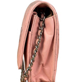 Chanel Pink Patent Quilted Wallet on Chain Bag 2012