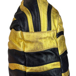 Prada Bicolor Leather Nappa Waves Tote Bag