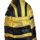 Prada Bicolor Leather Nappa Waves Tote Bag
