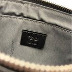 Fendi Roma Black Calf Leather Pochette Crossbody