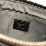 Fendi Roma Black Calf Leather Pochette Crossbody