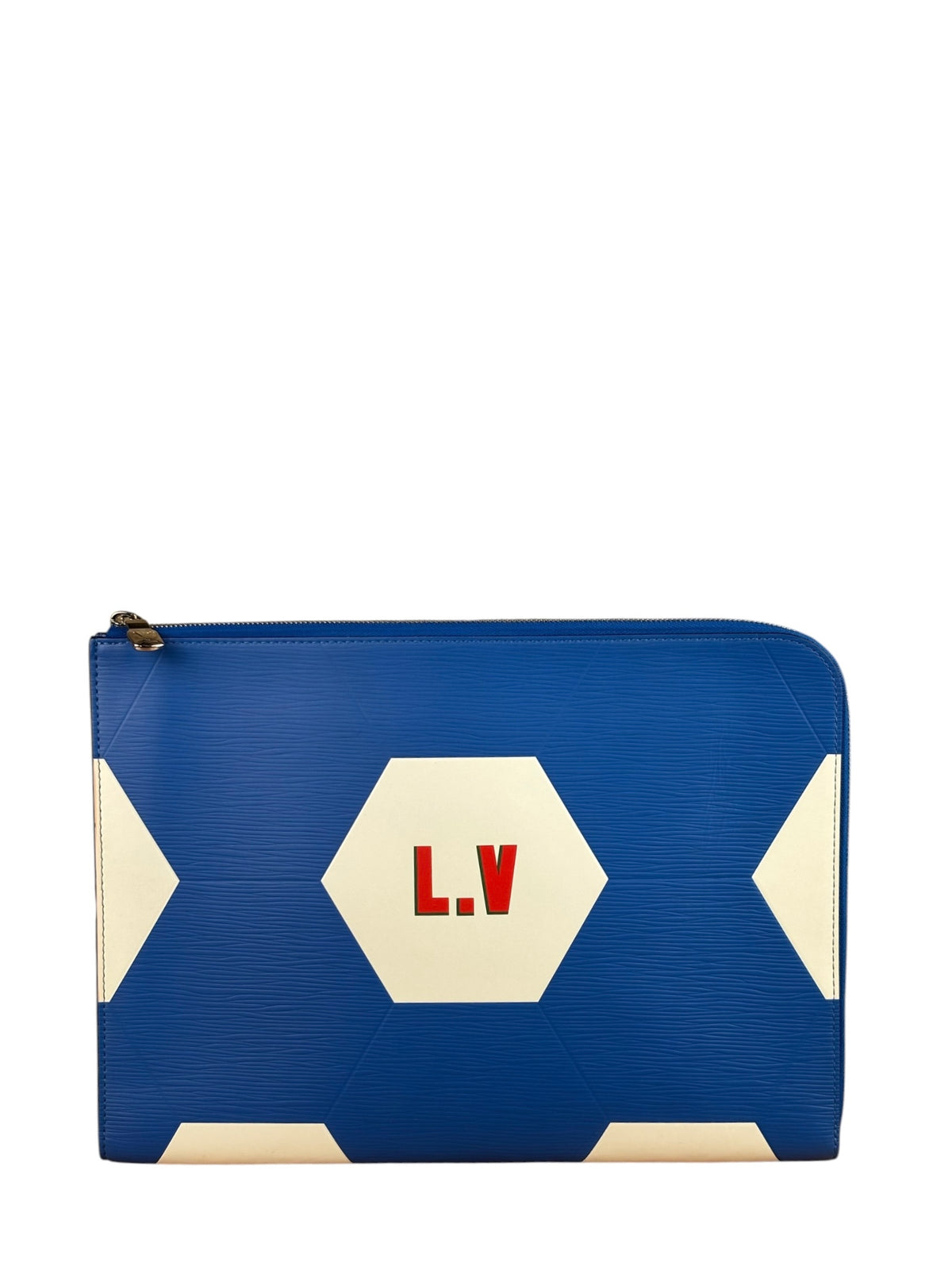 Louis Vuitton Blue/White Epi Cowhide Leather Po.Jour 2018 FIFA World Cup GM