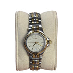 Gucci 940L 2 Tone Cream Round Stick Dial