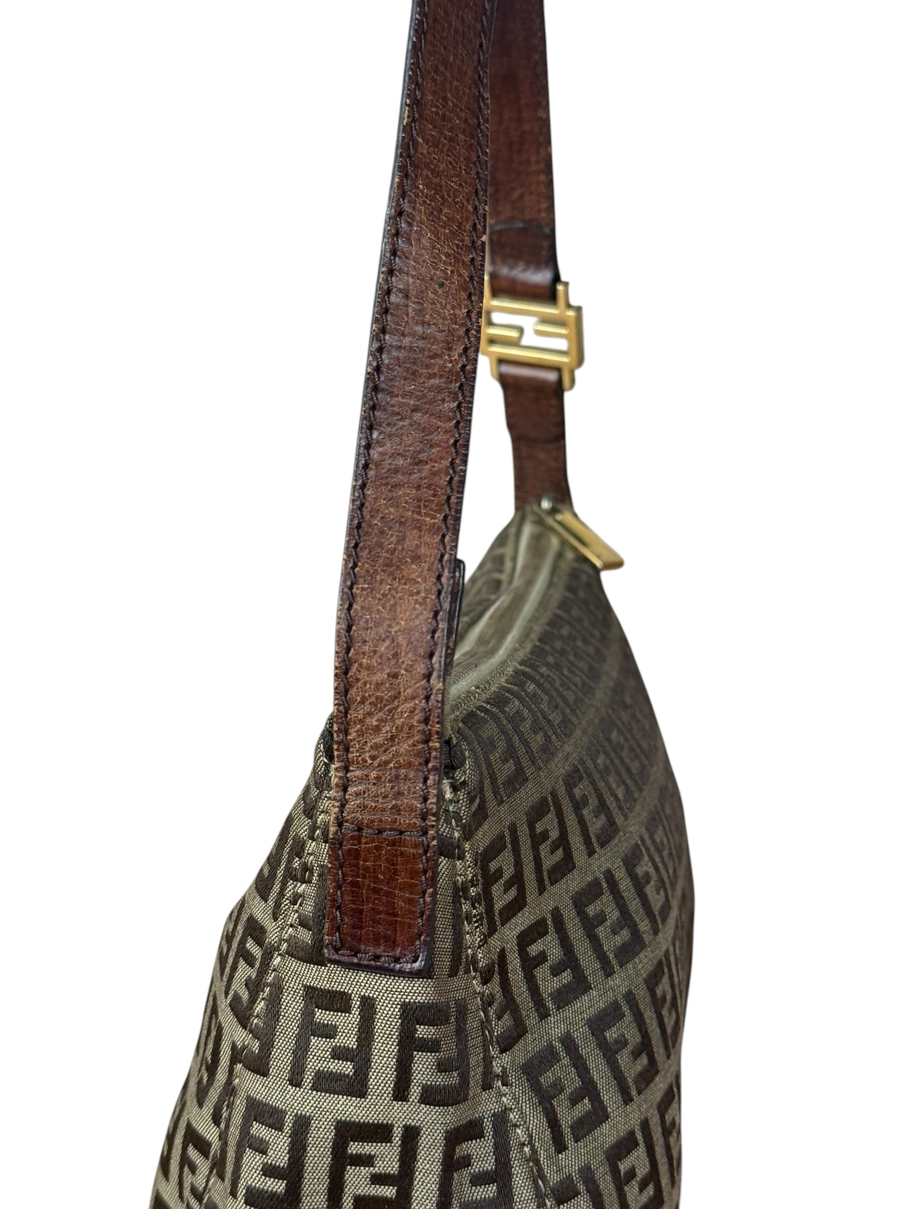 Fendi FF Vintage Monogram Pochette