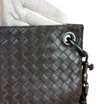 Bottega Veneta Brown Intrecciato Shoulder Bag