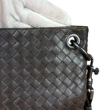 Bottega Veneta Brown Intrecciato Shoulder Bag