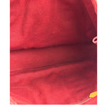 Hermes Vintage Red Denim Fourre-Tout Tote