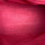 Louis Vuitton Red Epi Alma Handbag