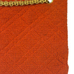 Chanel Vintage Red Quilted Tweed Shoulder Bag 1994