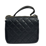 Chanel Black Quilted Leather Mini Citizen Chic Flap Bag 2018
