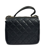 Chanel Black Quilted Leather Mini Citizen Chic Flap Bag 2018