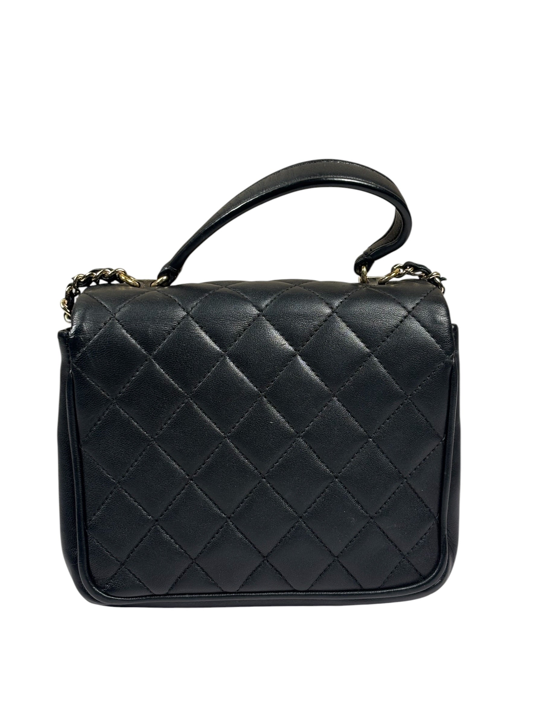 Chanel Black Quilted Leather Mini Citizen Chic Flap Bag 2018
