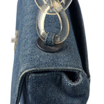 Chanel CC Denim Logo Flap Shoulder Bag 2002