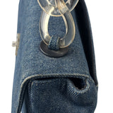 Chanel CC Denim Logo Flap Shoulder Bag 2002
