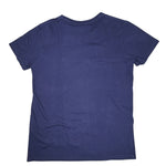 Gucci Navy Striped Logo Baby Tee