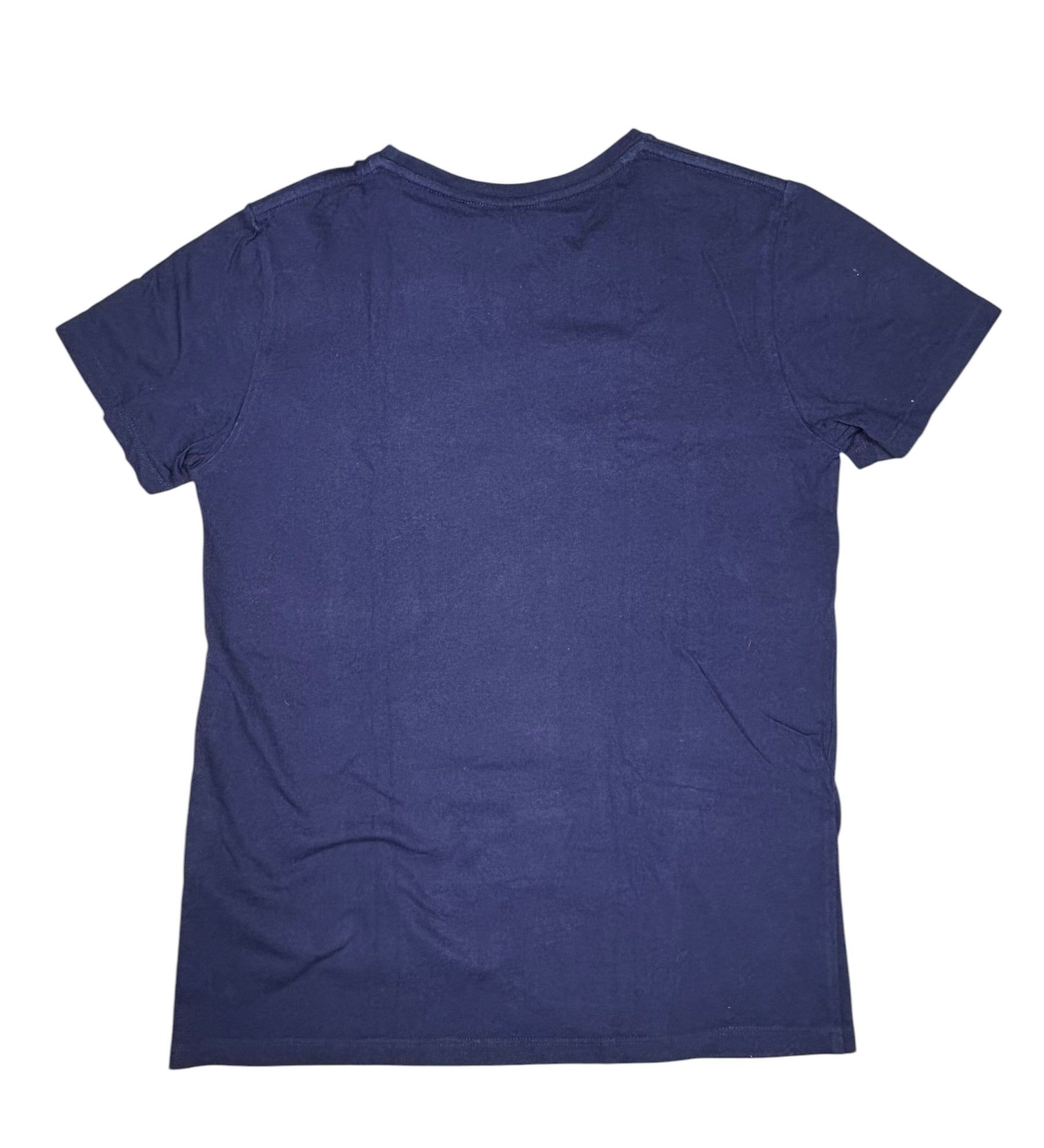 Gucci Navy Striped Logo Baby Tee
