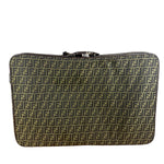 Fendi FF Canvas Suitcase