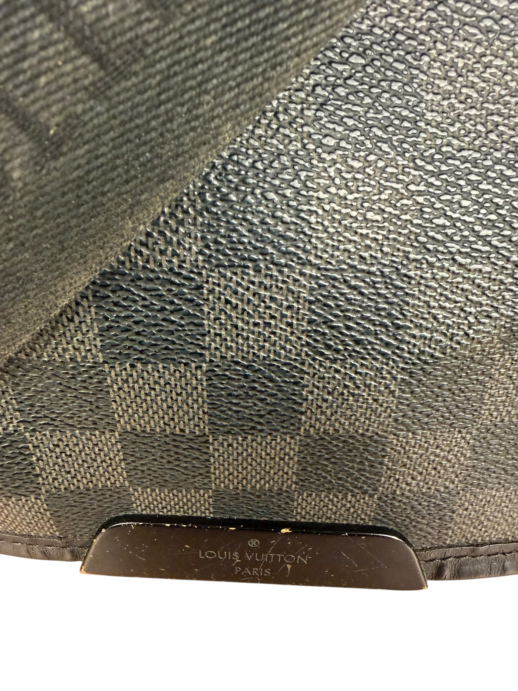 Louis Vuitton Leather Daniel Damier Graphite Messenger Bag