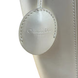 Christain Dior Leather Chrome Beaded Malice Tote Bag