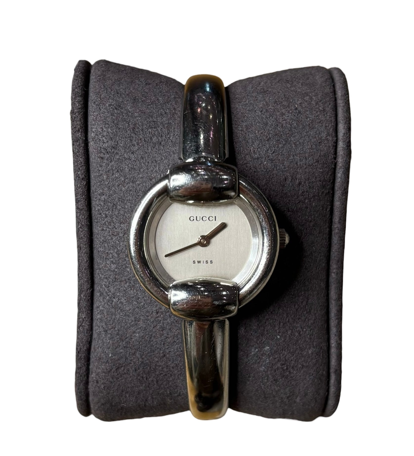 Gucci 1400L Circle Dial Bangle Band