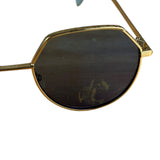 Fendi Blue Gold Frame Sunglasses