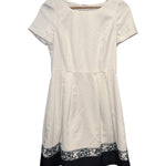 Laisse Passe White/Navy Short Dress