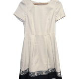 Laisse Passe White/Navy Short Dress