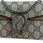 Gucci Dionysus GG Supreme Super Mini Bag Beige/Taupe