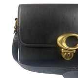 Coach Black Leather Studio Shoulder Bag