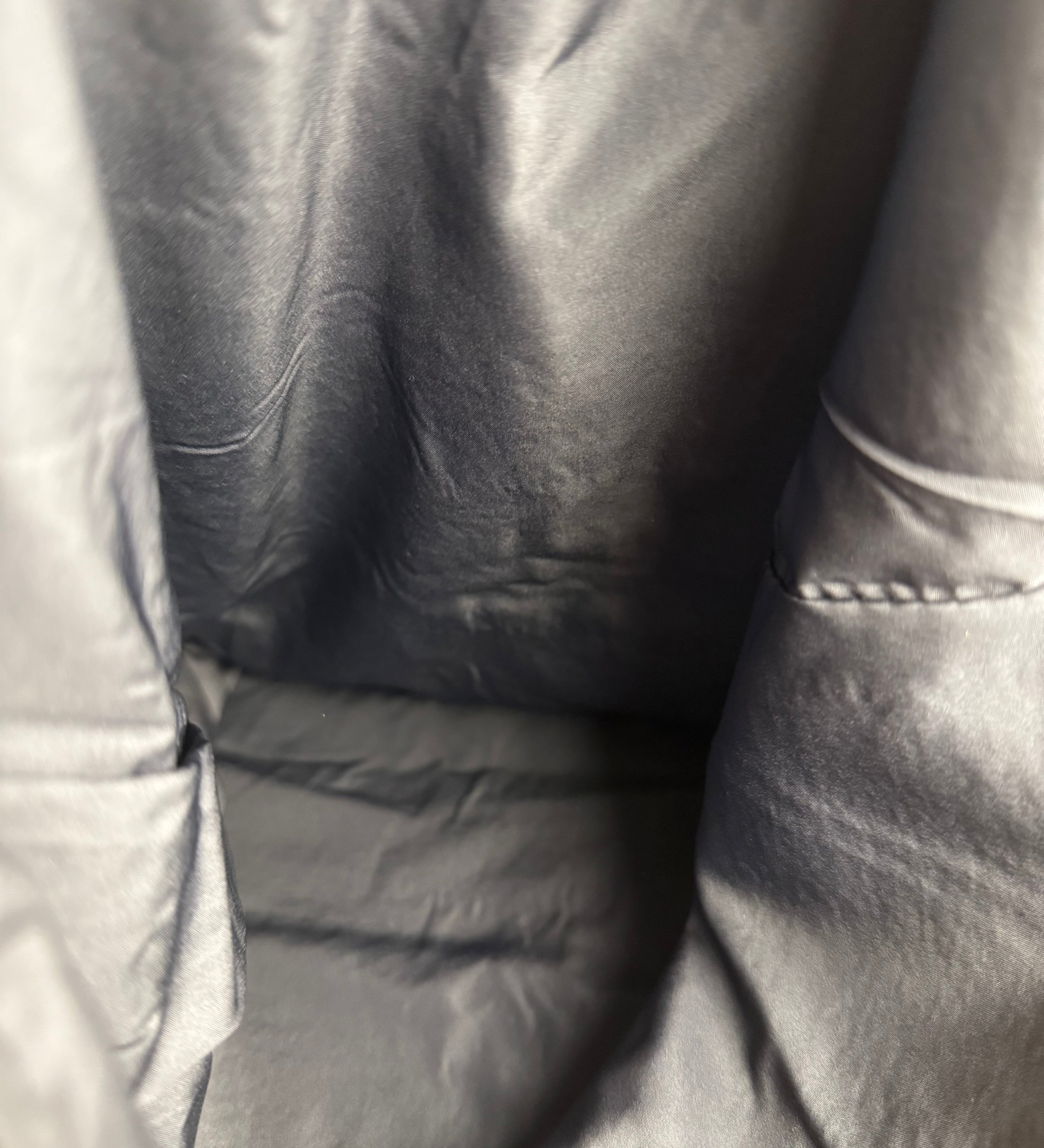 Chanel Beauty Line Blue Sequin Tweed Tote