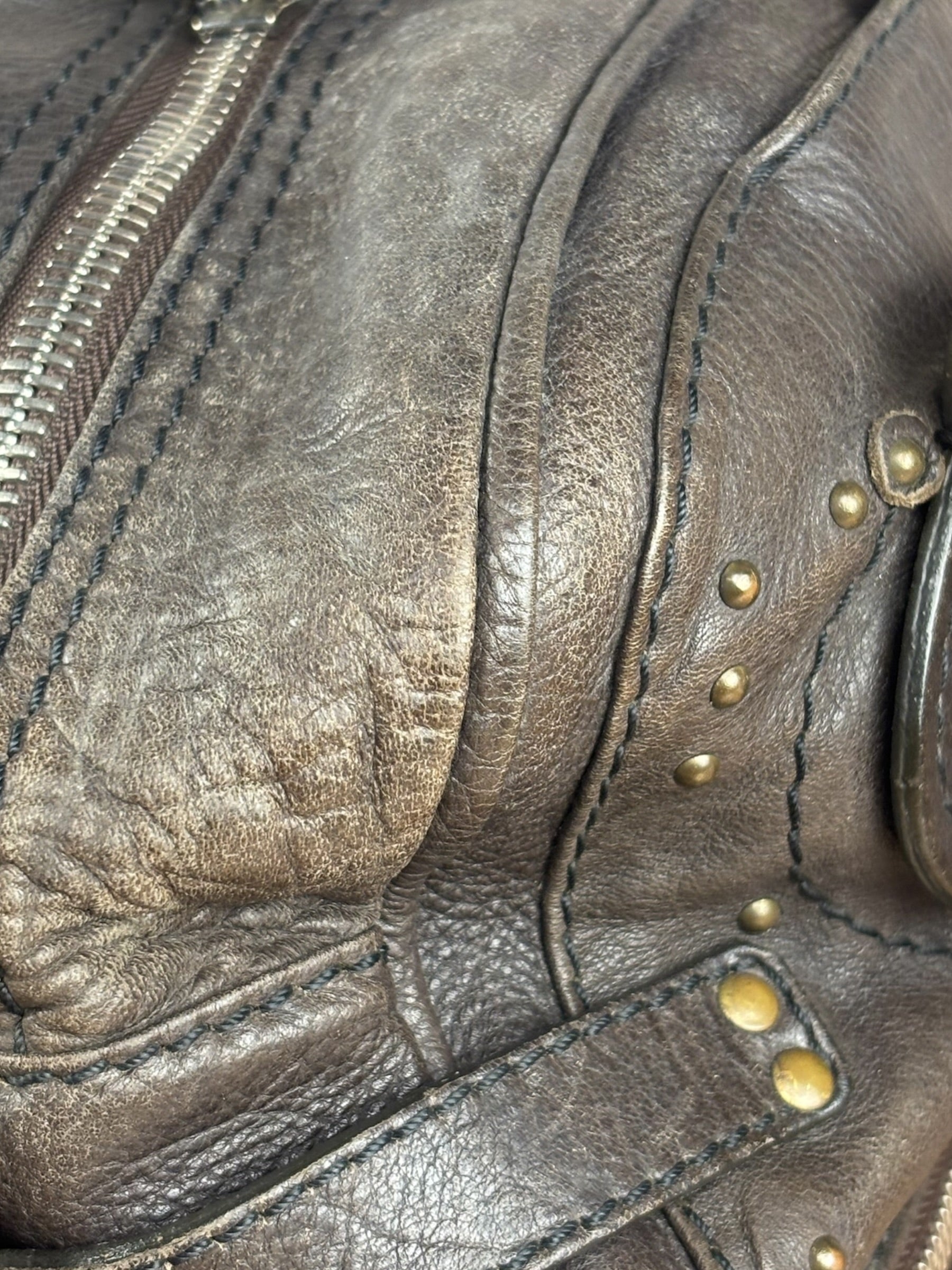 Chloe Brown Leather Paddington Shoulder Bag