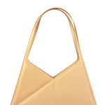 Maison Margiela MM6 Peach Satin Accordion Shoulder Bag