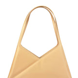 Maison Margiela MM6 Peach Satin Accordion Shoulder Bag