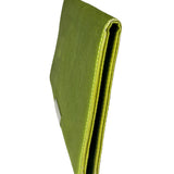 Dolce & Gabbana Lime Green Satin Clutch