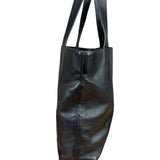 Chanel Black Lambskin CC Swirl Pattern Tote 2000