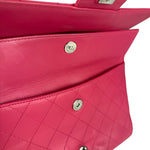 Chanel Pink Quilted Leather Accordion Flap Bag 2014