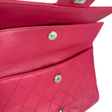 Chanel Pink Quilted Leather Accordion Flap Bag 2014