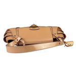 Fendi Borsa Pink Patent Leather Cuoio Ingrassato Compilation Shoulder Bag