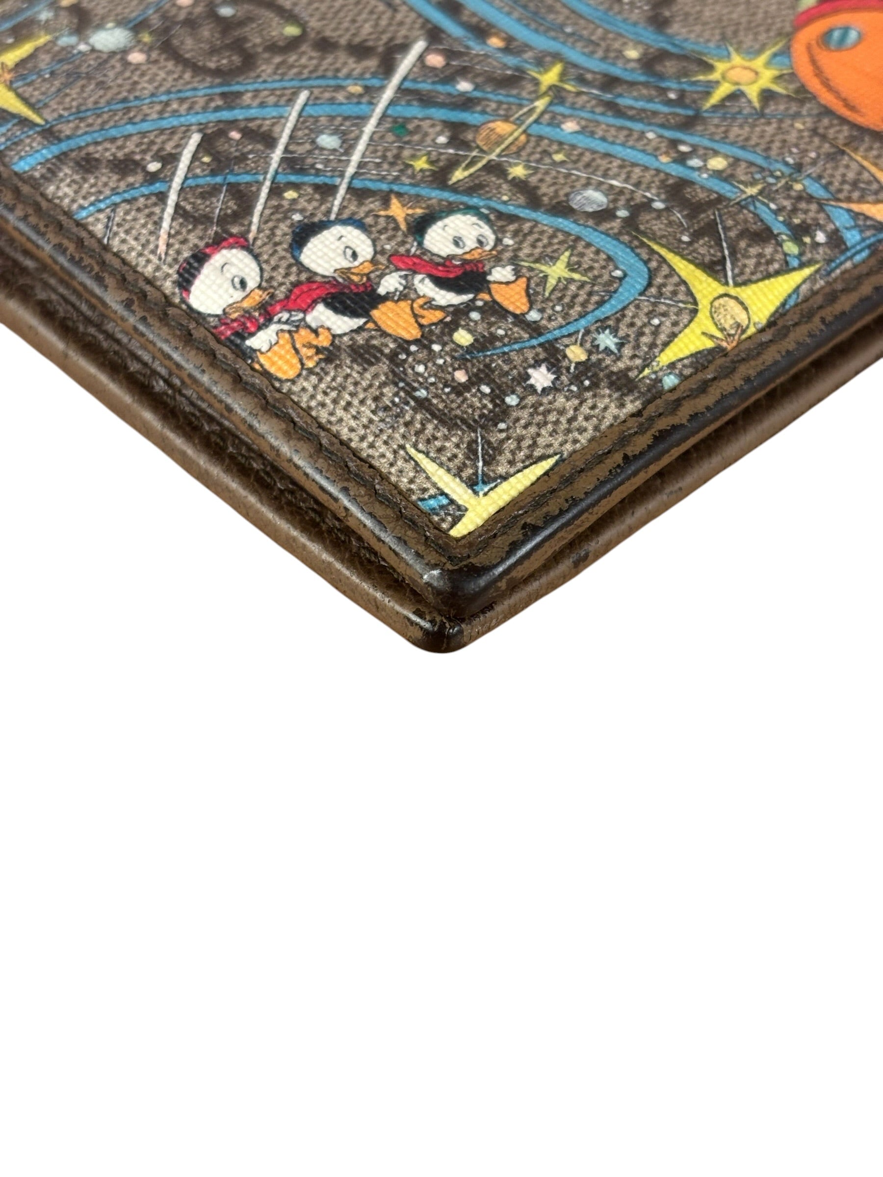 Gucci x Disney Donal Duck Compact Wallet