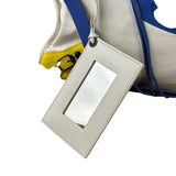 Balenciaga White Multicolor Moto 2Way City Bag