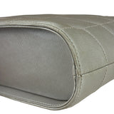 Chanel Silver Nylon Quilted Vintage Mini Chocolate Bar Tote 1997